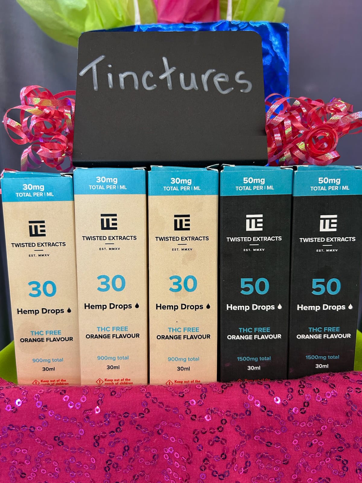 Twisted Extracts Hemp Isolate Tinctures